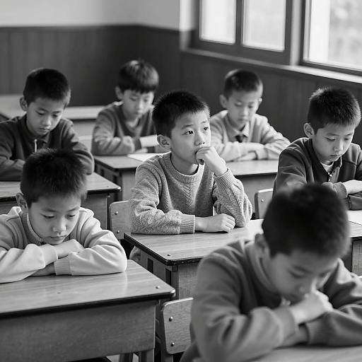 Emotive Study of Boys in Class