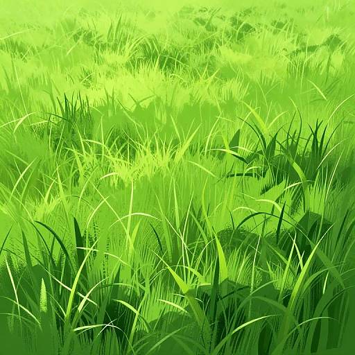 Beginner's Digital Grass Art Tutorial