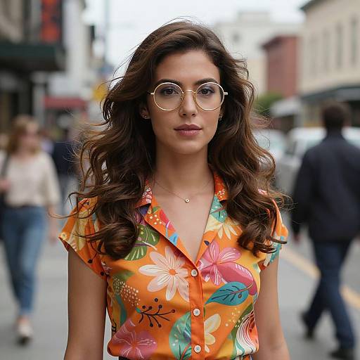 1960s Woman on San Francisco Street