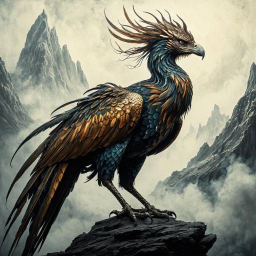 Mystical Phoenix on Rocky Mountain