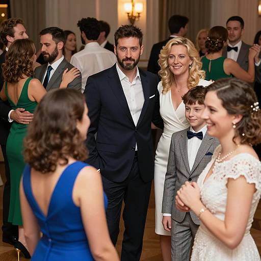 Capturing Joy at a Formal Gathering