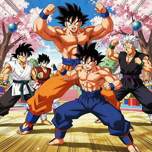 Muscle Anime Martial Arts Tournament