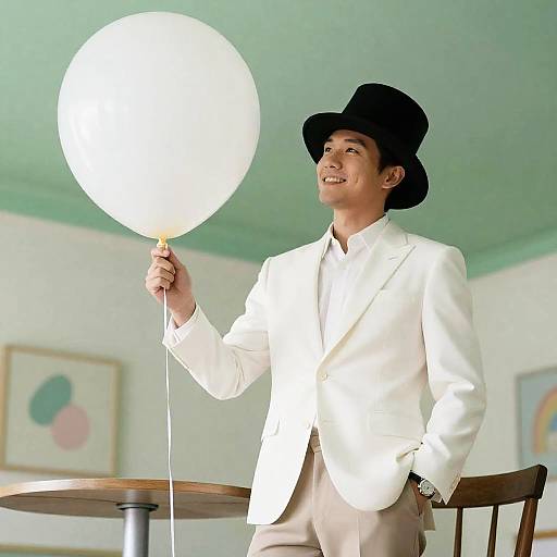 Cheerful Man in Stylish Attire