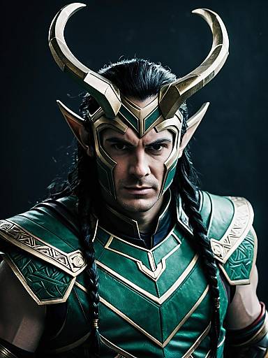 Loki Ragnarok Cosplay Portrait