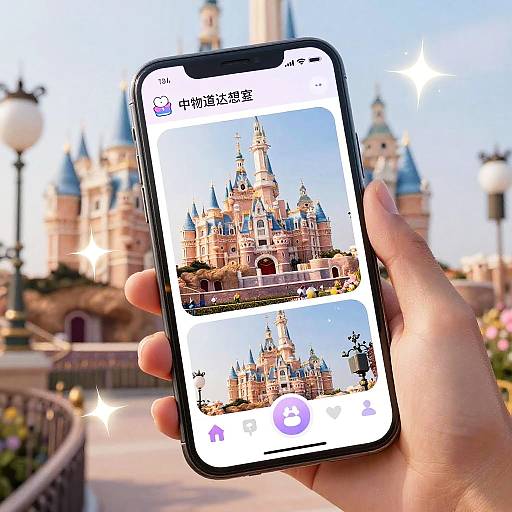 Disney Filter Smartphone with Magical Effects