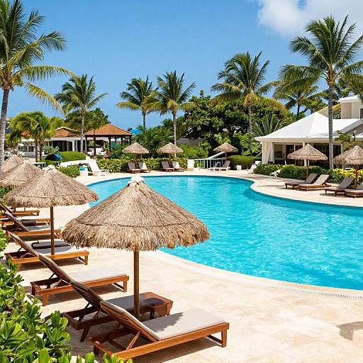 Tropical Poolside Paradise at Punta Cana