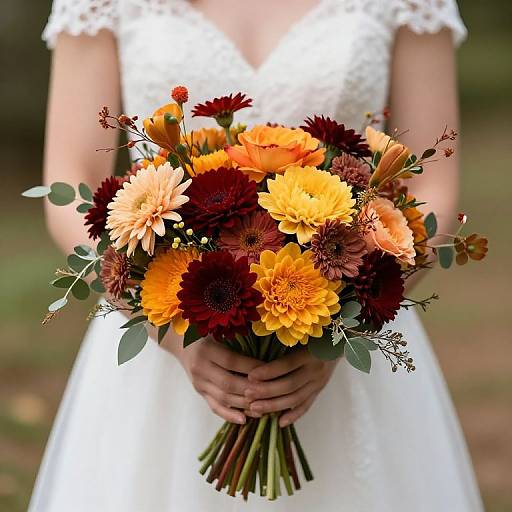 Top 10 Fall Wedding Flower Ideas