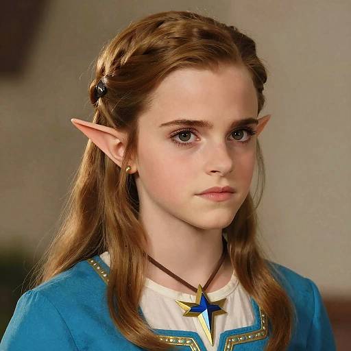 Emma Watson as Zelda Heroine Portrait