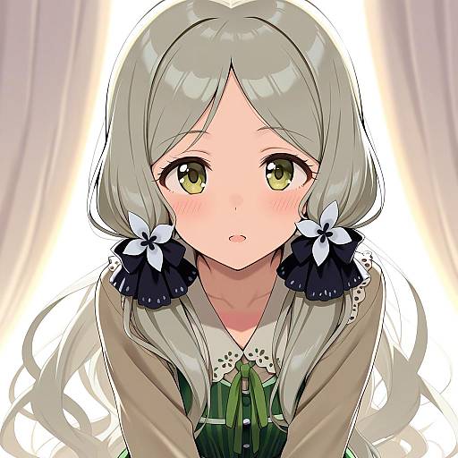 Illustration of Handa roco, idolmaster in the style of Shin (new)