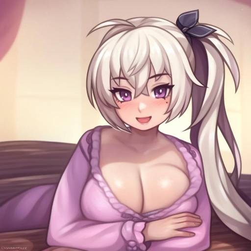 Illustration of Akizuki kanna, cafe stella to shinigami no chou in the style of Cyancapsule