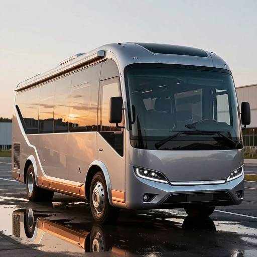 Futuristic Sleek High-Tech Motorhome