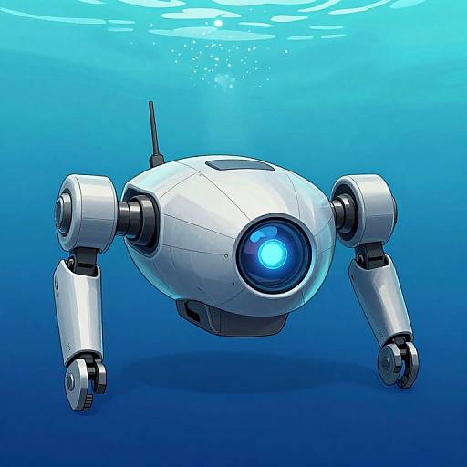 Underwater Robot Mark 47 Front View