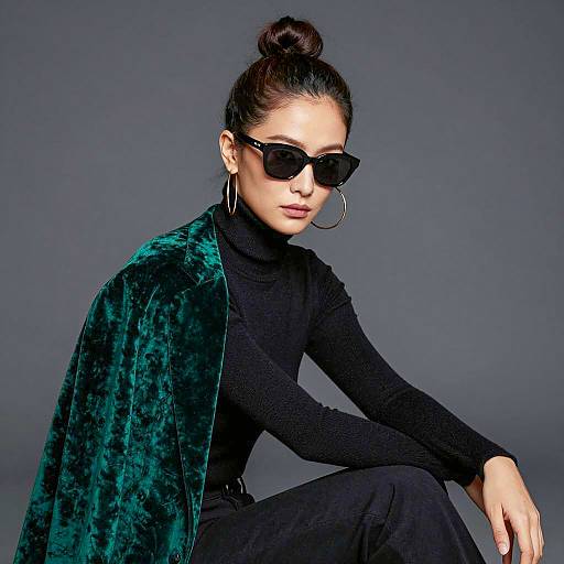 Chic Portrait of a Stylish Woman