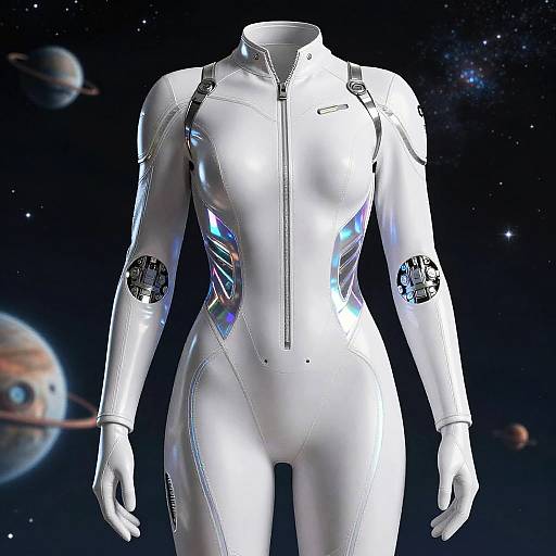Futuristic Explorer Sci-Fi Bodysuit