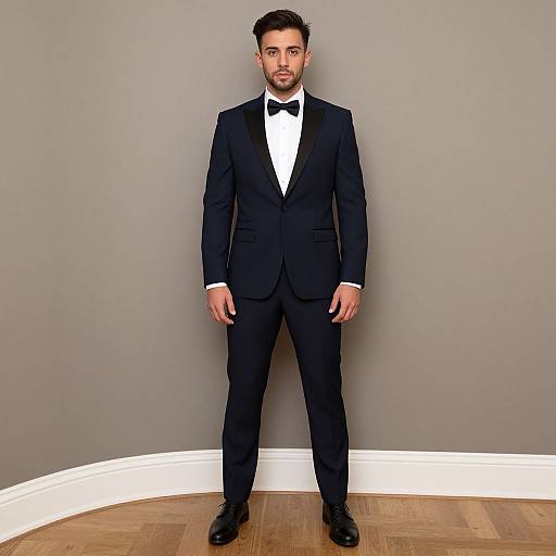 Man in Gala Suit Costume