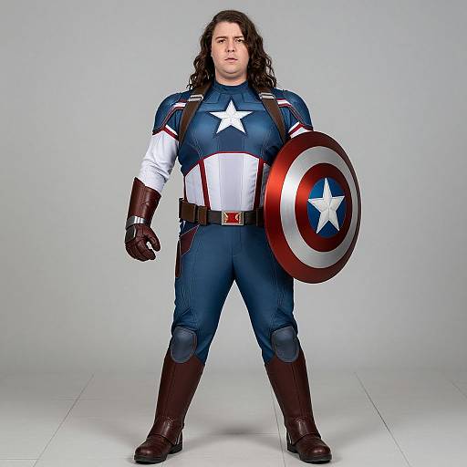 Plus Size Avengers Armor Costume
