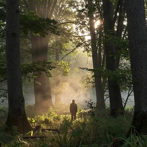 Bruel in Serene Dawn Forest