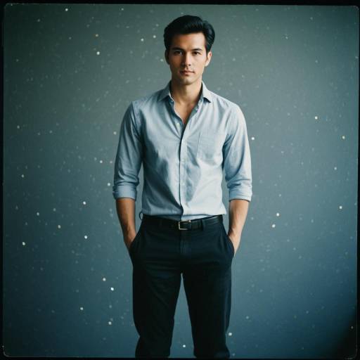Smart Casual Man in Fitted Shirt