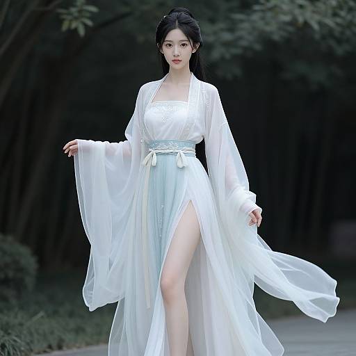 Ethereal Hanfu Beauty Full Body