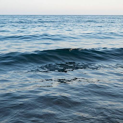 Close-Up of Calming Ocean Waves