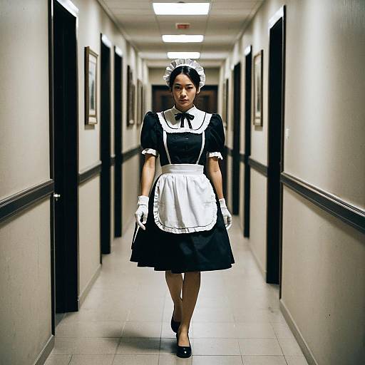 High Rise Maid Costume Walk