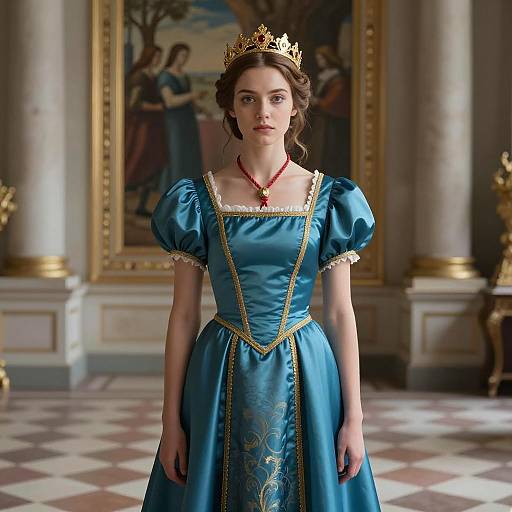 Regal Princess in a Fantasy Setting