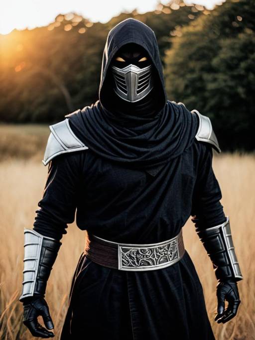 Realistic Noob Saibot Cosplay Photo