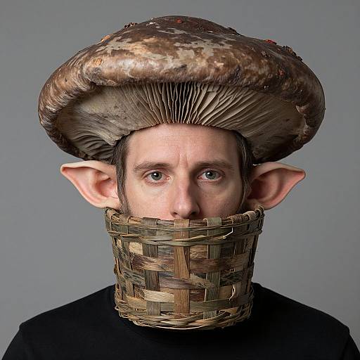 Mushroom Sorcerer Portrait with Hank Hill