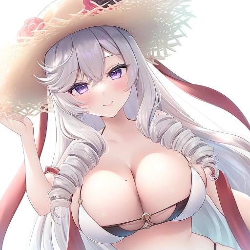 Illustration of Algerie (azur lane), azur lane in the style of Yukian