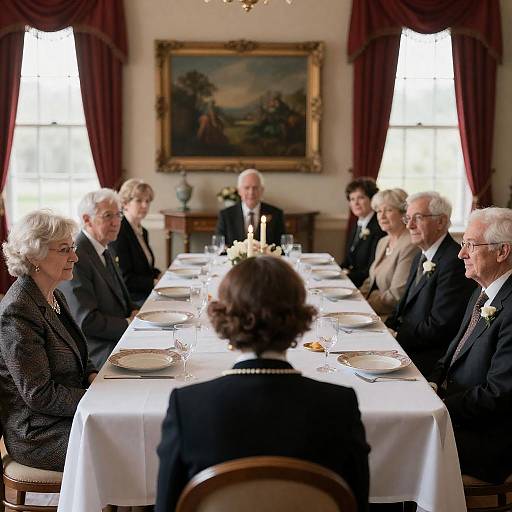 Elegant Formal Dining Room Gathering