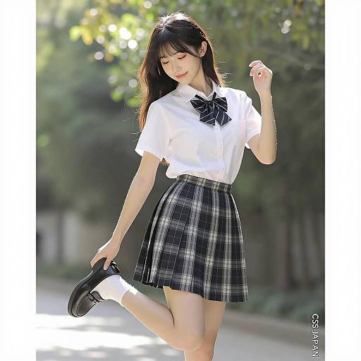 Young Asian Woman in Nature