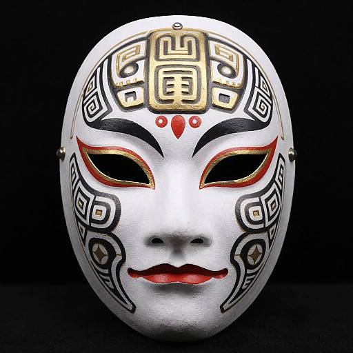 Fantasy JRPG Ritual Mask Design