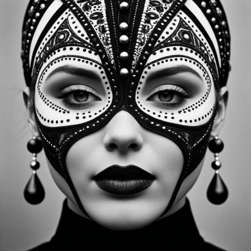 Mysterious Circus Elegance in Emerald