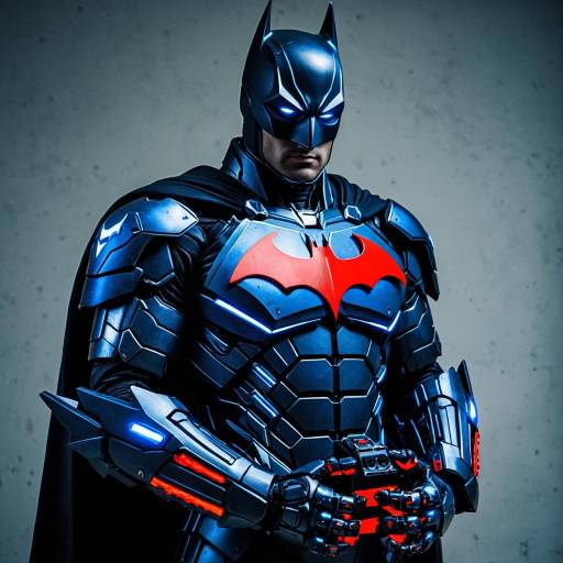 Cybernetic Batman Costume Concept Design