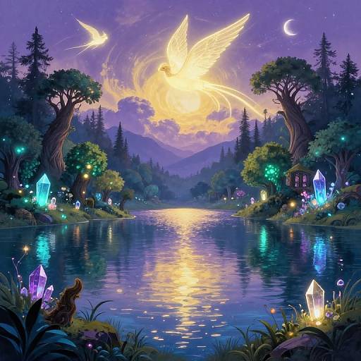 Celestial Magic in Enchanted Aethel
