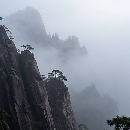 Misty Mountain Wilderness at Dawn