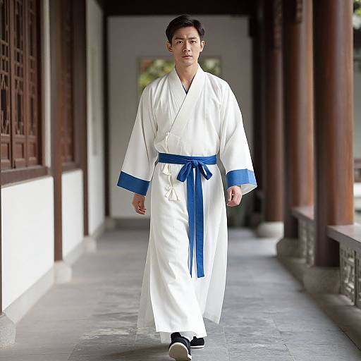 Traditional Chinese Outfit Walk