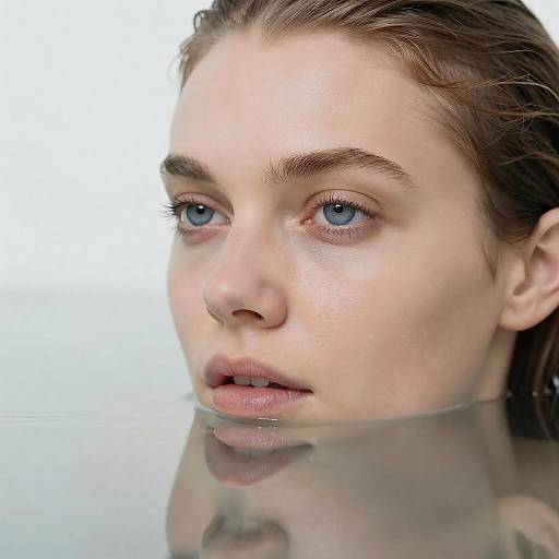 Submerged Beauty: Captivating Water Portrait