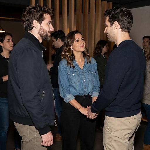 Warm Social Gathering with Friends