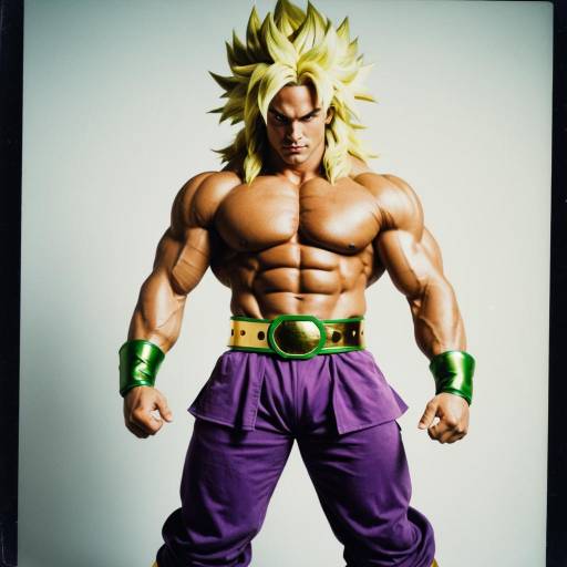 Broly Cosplay Costume Photography Session