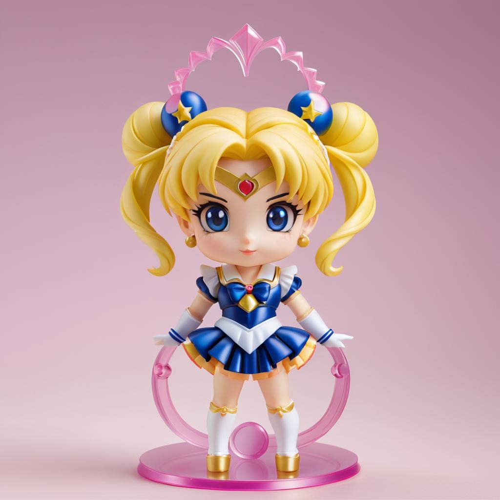 High-Resolution Nendoroid Sailor Moon Figure