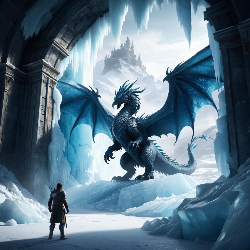 Phoenix Uncovers Dragon in Icy Castle