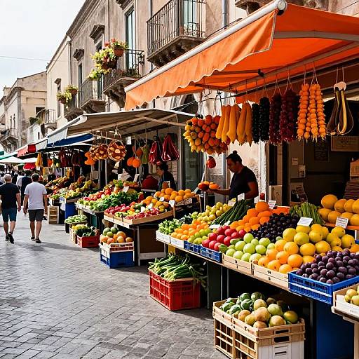 Vibrant Catania Market Scene