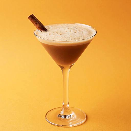 Elegant Cinnamon Martini Photography