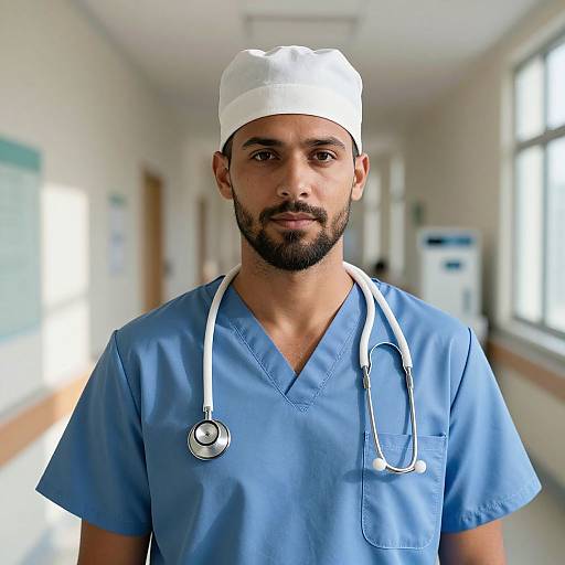 Confident Male Medical Professional Portrait