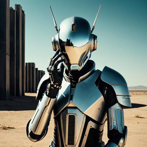 Android Contemplating Existence in Art