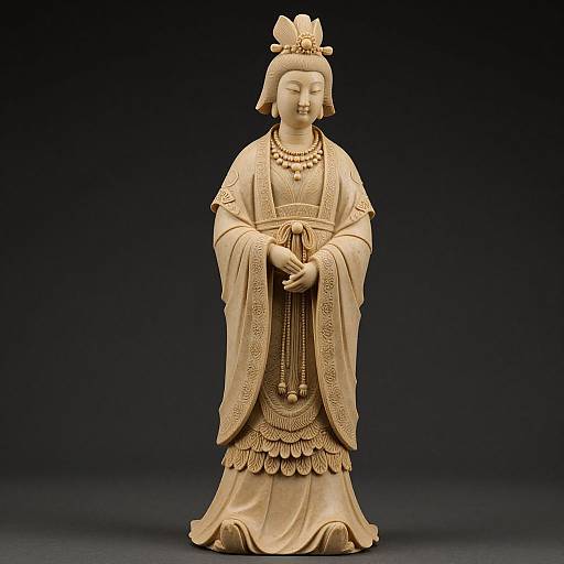 Elegant Tang Dynasty Woman Statue