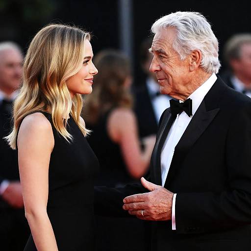 Elegant Couple in Soft Lighting