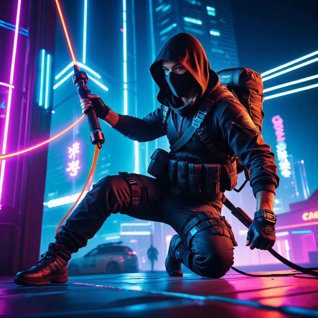 High-Stakes Assassin in Neon City