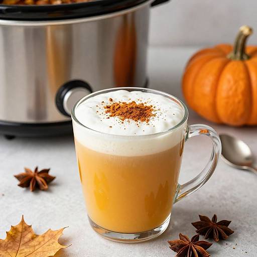 Cozy Autumn Spice Pumpkin Latte
